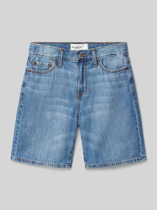 Zdjęcie produktu Szorty jeansowe w 5 kieszeni Abercrombie & Fitch Niebieski