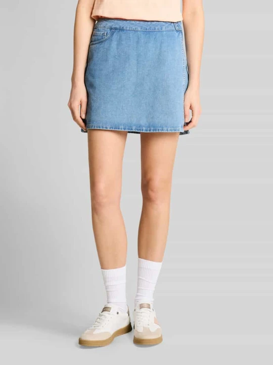 Zdjęcie produktu Szorty jeansowe w stylu spódnicy Tom Tailor Jeansowy niebieski