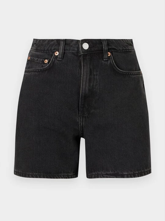 Zdjęcie produktu Szorty jeansowe Weekday czarny