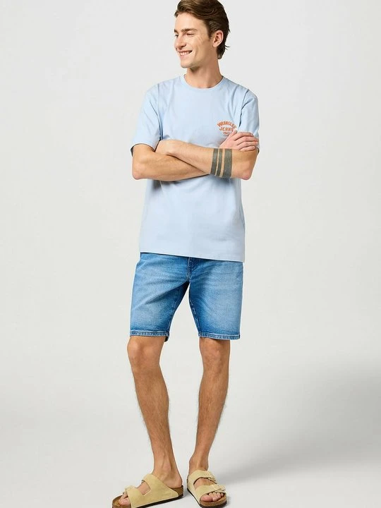 Zdjęcie produktu Szorty jeansowe Wrangler niebieski