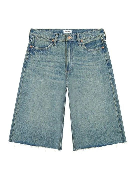 Zdjęcie produktu Szorty jeansowe Wrangler niebieski denim