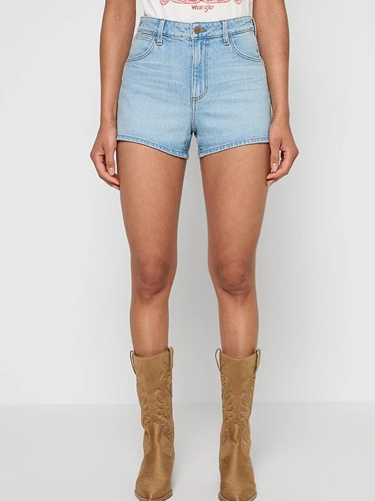 Zdjęcie produktu Szorty jeansowe Wrangler jasnoniebieski