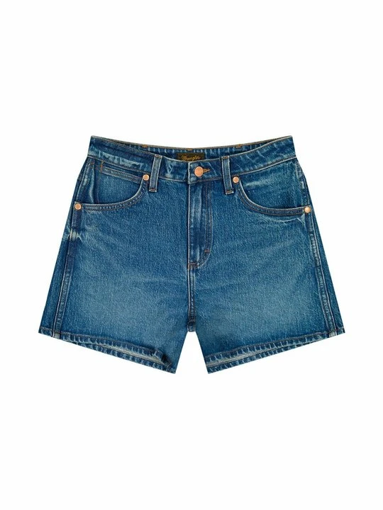 Zdjęcie produktu Szorty jeansowe Wrangler niebieski denim