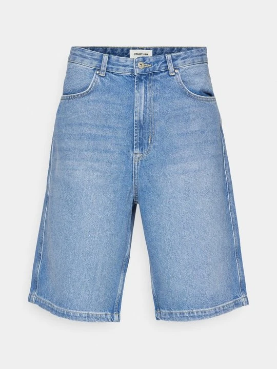 Zdjęcie produktu Szorty jeansowe YOURTURN By Zalando niebieski denim