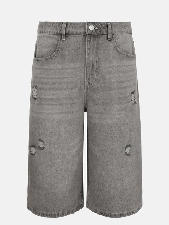 Zdjęcie produktu Szorty jeansowe YOURTURN jasnoszary