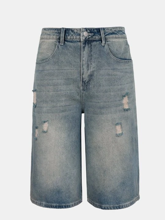 Zdjęcie produktu Szorty jeansowe YOURTURN niebieski denim