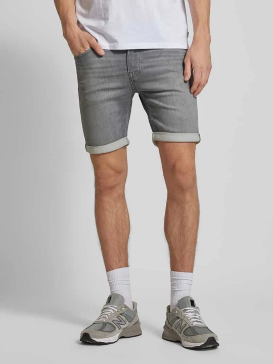 Zdjęcie produktu Szorty jeansowe z 5 kieszeniami model ‘RICK’ Jack&Jones Średnioszary