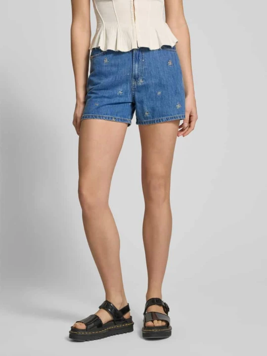 Zdjęcie produktu Szorty jeansowe z 5 kieszeniami Pepe Jeans Niebieski
