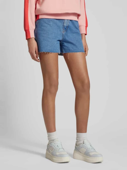 Zdjęcie produktu Szorty jeansowe z 5 kieszeniami Tom Tailor Jeansowy niebieski