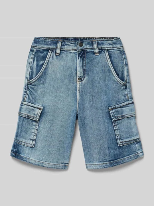 Zdjęcie produktu Szorty jeansowe z kieszeniami cargo Mayoral Niebieski