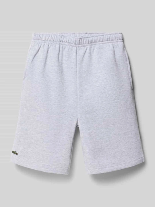 Zdjęcie produktu Szorty jeansowe z mieszanki bawełny Lacoste Średnioszary melanż