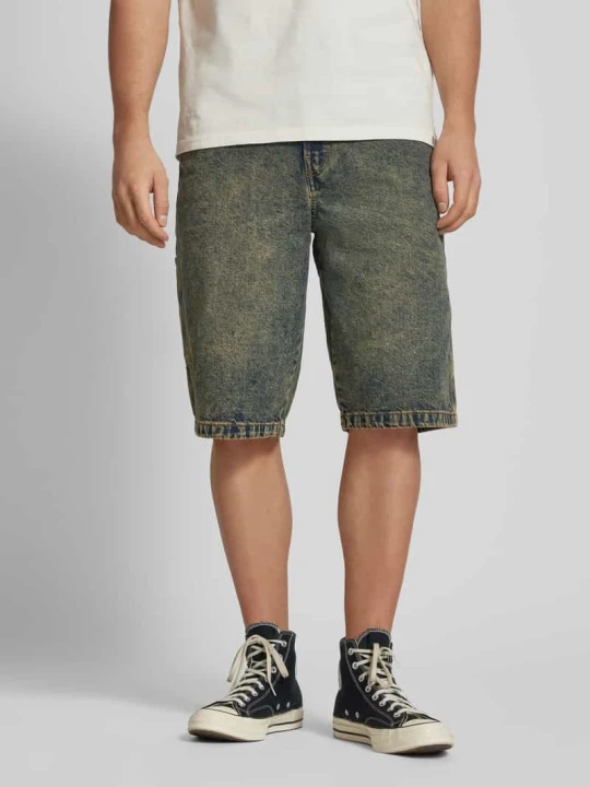 Zdjęcie produktu Szorty jeansowe z wpuszczanymi kieszeniami model ‘MADISON’ Dickies Jeansowy niebieski