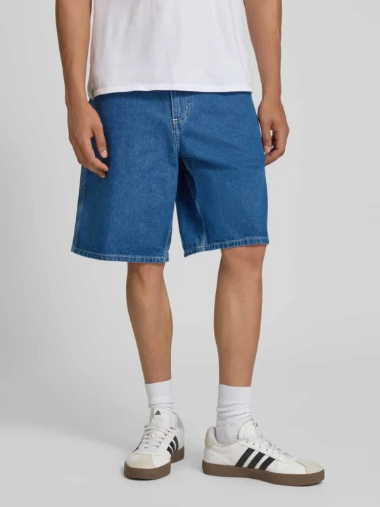 Zdjęcie produktu Szorty jeansowe z wpuszczanymi kieszeniami model 'Norco' Carhartt WIP Jeansowy niebieski