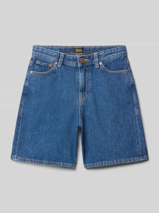 Zdjęcie produktu Szorty jeansowe ze szwami w kontrastowym kolorze model ‘TONY’ Jack&Jones