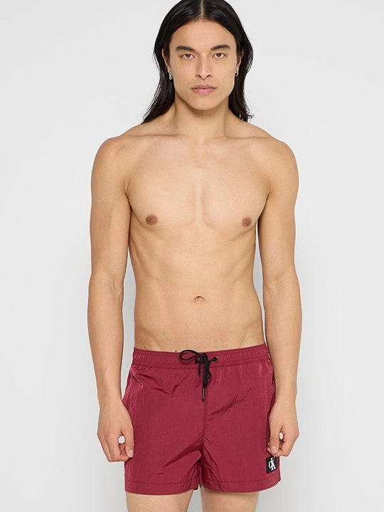 Zdjęcie produktu Szorty kąpielowe Calvin Klein bordowy