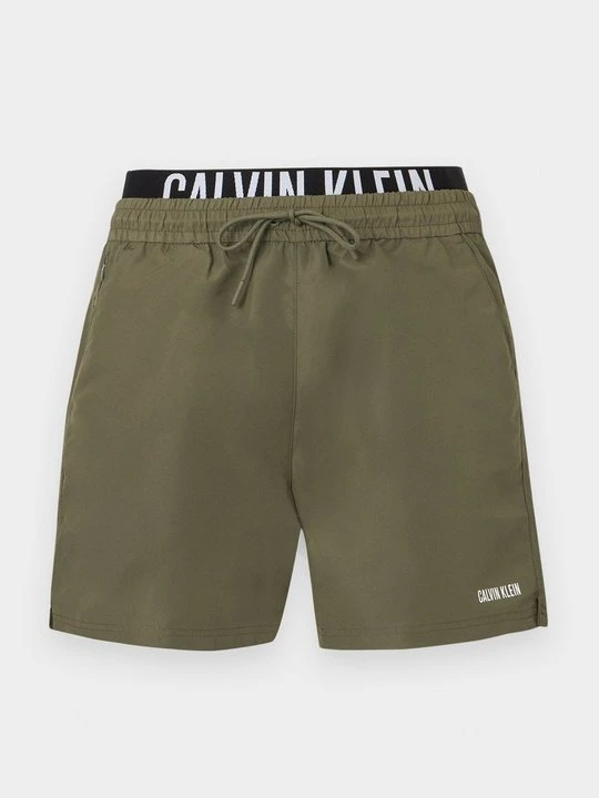 Zdjęcie produktu Szorty kąpielowe Calvin Klein ciemnozielony
