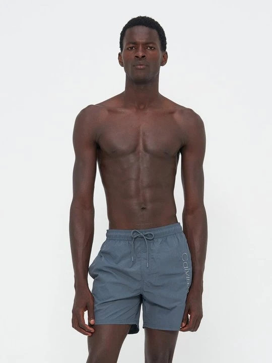 Zdjęcie produktu Szorty kąpielowe Calvin Klein Jeans szary melanż