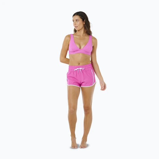 Zdjęcie produktu Szorty kąpielowe damskie Rip Curl High Waist Retro Volley 3" super pink