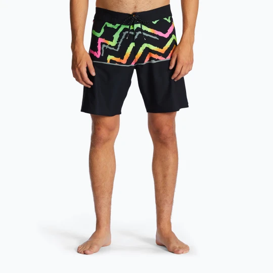 Zdjęcie produktu Szorty kąpielowe męskie Billabong Fifty50 Airlite neon Czarny