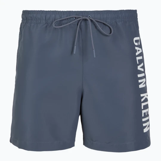 Zdjęcie produktu Szorty kąpielowe męskie Calvin Klein KM0KM01092 Intense Power Medium Drawstring grisaille Niebieski