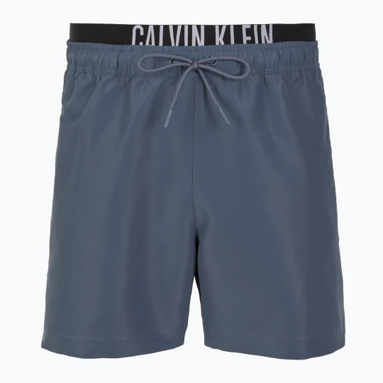 Zdjęcie produktu Szorty kąpielowe męskie Calvin Klein KM0KM01093 Intense Power Medium Double WB grisaille Niebieski