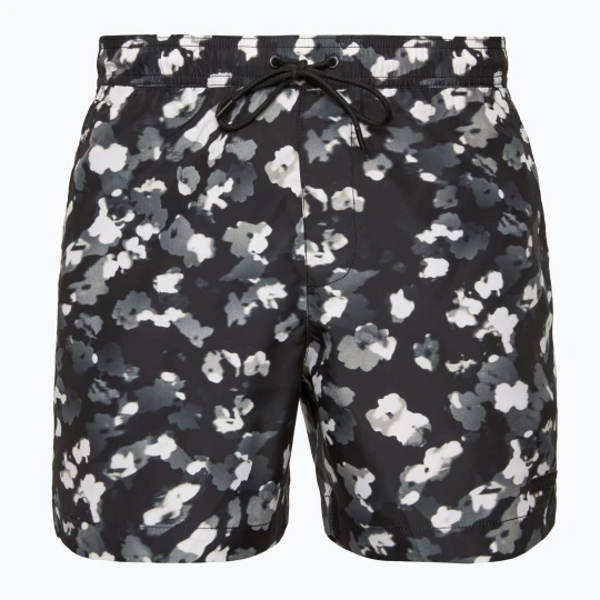 Zdjęcie produktu Szorty kąpielowe męskie Calvin Klein KM0KM01162 Medium Drawstring-Print layered floral black