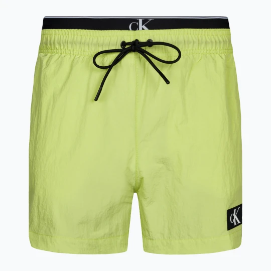 Zdjęcie produktu Szorty kąpielowe męskie Calvin Klein Medium Double WB sharp green