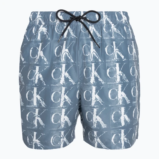 Zdjęcie produktu Szorty kąpielowe męskie Calvin Klein Medium Drawstring Print blue