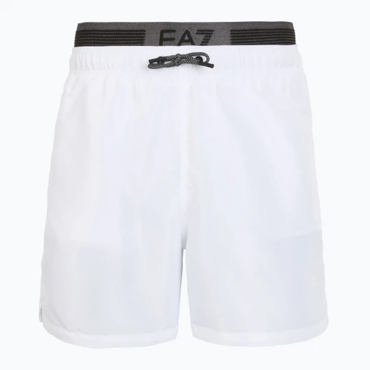 Zdjęcie produktu Szorty kąpielowe męskie EA7 Emporio Armani Logo Tape Boxer white