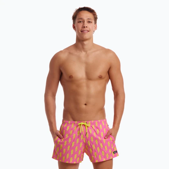 Zdjęcie produktu Szorty kąpielowe męskie Funky Trunks Shorty Shorts Short stunner Różowy