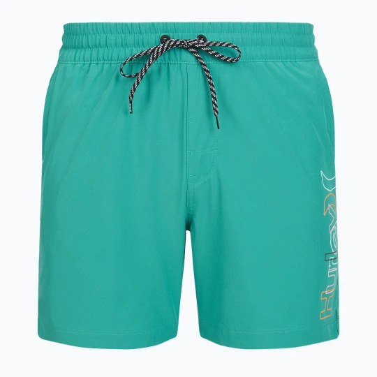 Zdjęcie produktu Szorty kąpielowe męskie Hurley Crossover Volley Swim Short Teal Tint Zielony