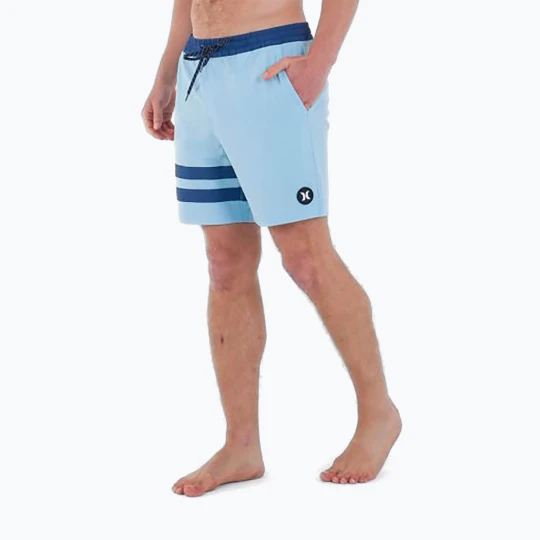 Zdjęcie produktu Szorty kąpielowe męskie Hurley Phantom Eco Block Party Volley 17" blue dream