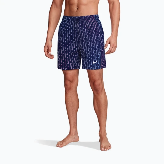 Zdjęcie produktu Szorty kąpielowe męskie Nike Breaker Swoosh 5" Volley midnight navy Granatowy