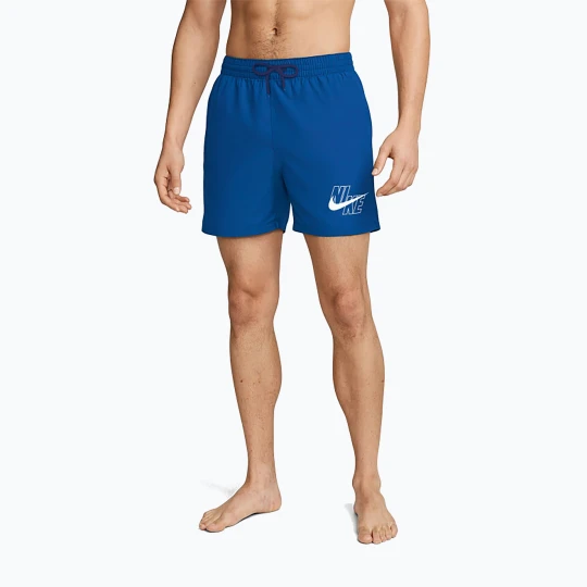 Zdjęcie produktu Szorty kąpielowe męskie Nike Logo Lap 5" Volley game royal Niebieski