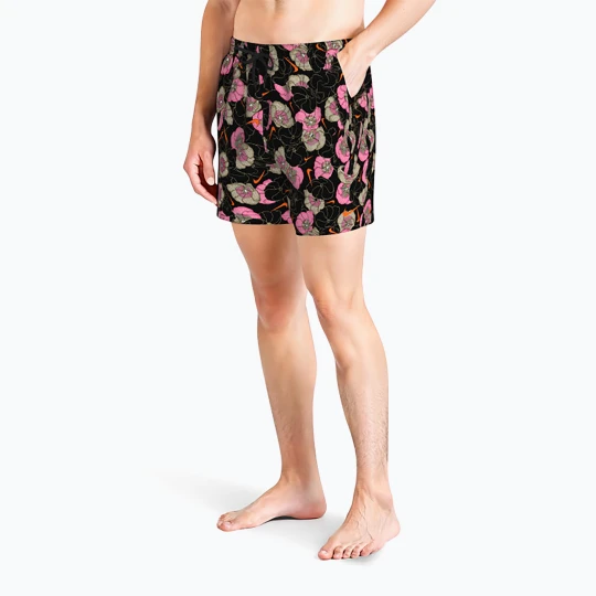 Zdjęcie produktu Szorty kąpielowe męskie Nike Multi Poppy Print 5" Volley black