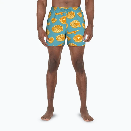 Zdjęcie produktu Szorty kąpielowe męskie Nike Multi Print 5" Volley dusty cactus Niebieski