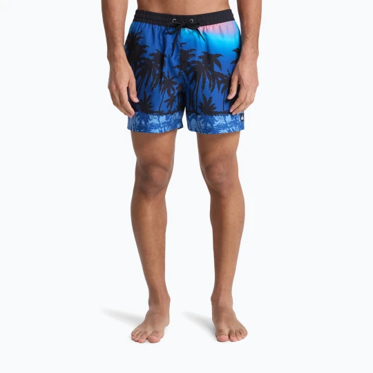 Zdjęcie produktu Szorty kąpielowe męskie Quiksilver Everyday Printed Volley 15" monaco blue thermotropics