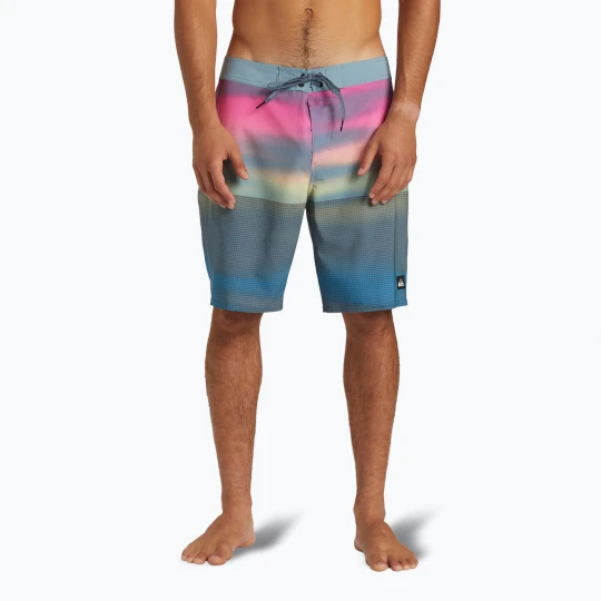 Zdjęcie produktu Szorty kąpielowe męskie Quiksilver Highline Straight Leg 19" prism pink Niebieski