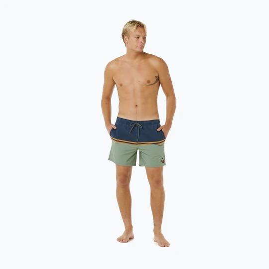 Zdjęcie produktu Szorty kąpielowe męskie Rip Curl Combine Volley moss Niebieski