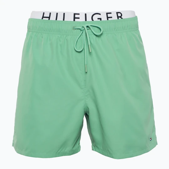 Zdjęcie produktu Szorty kąpielowe męskie Tommy Hilfiger Medium Drawstring Dw fort green