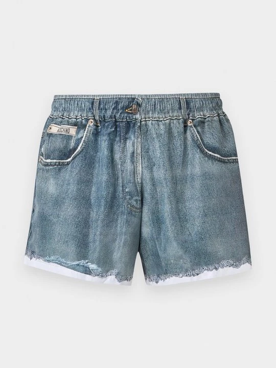 Zdjęcie produktu Szorty kąpielowe MOSCHINO niebieski denim
