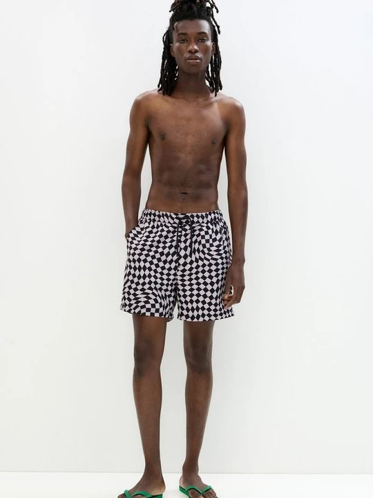 Zdjęcie produktu Szorty kąpielowe PULL&BEAR liliowy