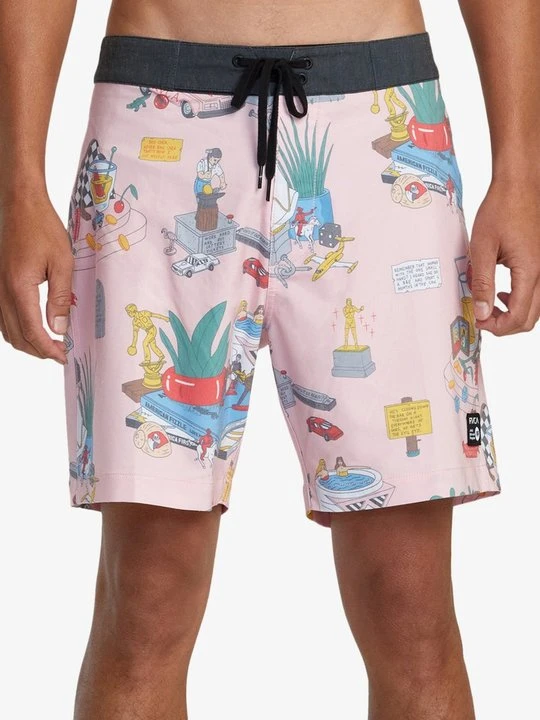 Zdjęcie produktu Szorty kąpielowe RVCA różowy