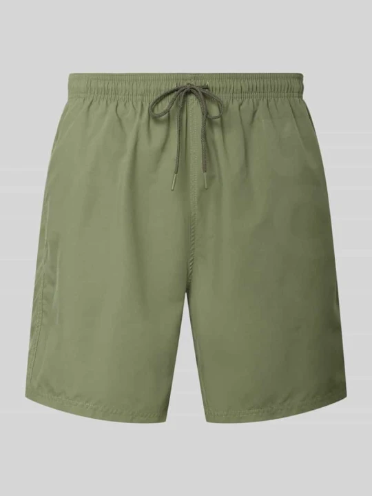 Zdjęcie produktu Szorty kąpielowe z napisem z logo Model 'ORCA' Boss Khaki