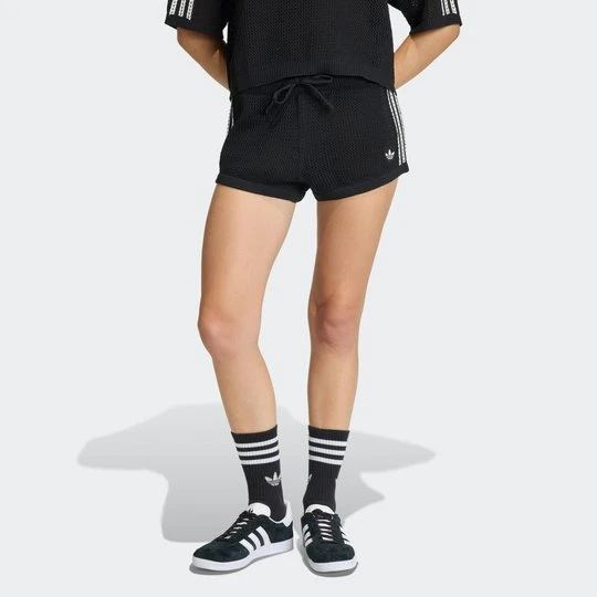 Zdjęcie produktu SZORTY KNITTED CROCHET Adidas czarny
