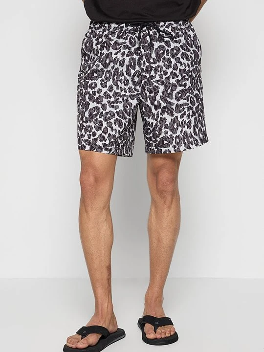 Zdjęcie produktu Szorty Michael Kors metaliczny szary