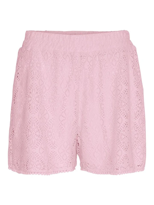 Zdjęcie produktu Vero Moda Szorty "Maya" w kolorze jasnoróżowym rozmiar: XS