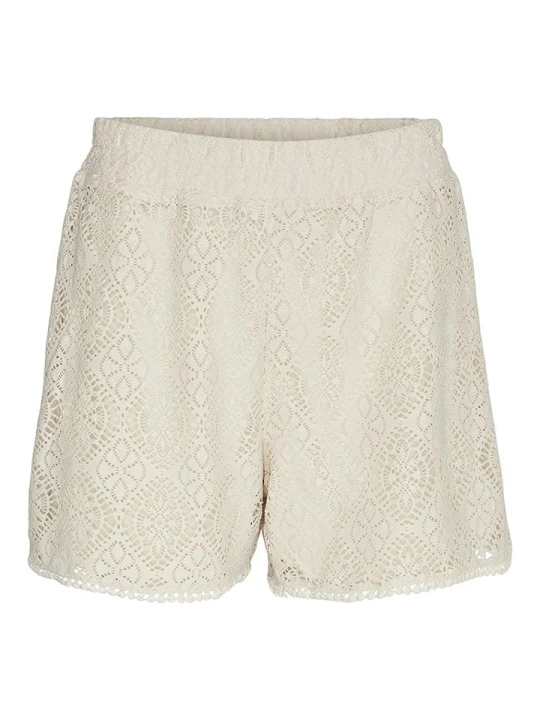Zdjęcie produktu Vero Moda Szorty "Maya" w kolorze kremowym rozmiar: XS