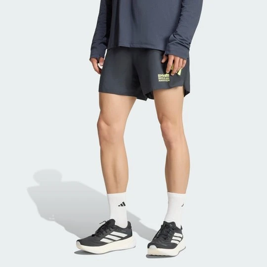 Zdjęcie produktu SZORTY MĘSKIE BMW BERLIN-MARATHON 2026 Adidas Night Grey