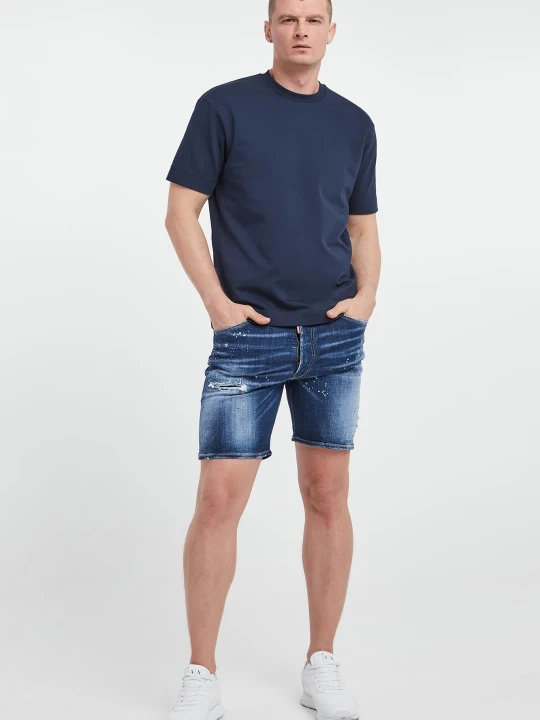 Zdjęcie produktu Szorty męskie jeansowe Marine Short DSQUARED2